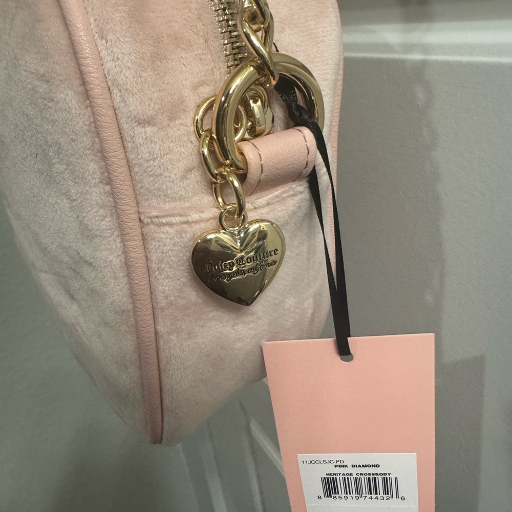 Juicy Couture Pink Crossbody Bag: PINK DIAMOND heritage, Crossbody rare find 🤩🌸 - Picture 5 of 5